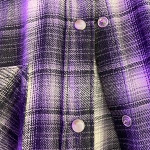 Forever 21 gray,white, and black flannel.